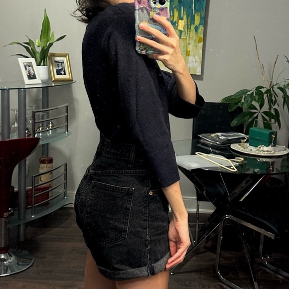 Vintage Jones New York black Lambs wool longsleeve sweater - Picture 3 of 7